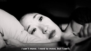 ... need to move, but I can't. Cristina Yang; Grey's Anatomy quotes