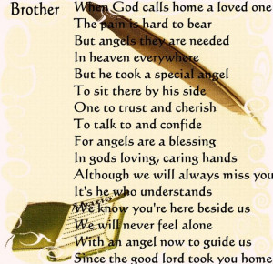 Quotes, Quotes Children, Memories Poems, Brother Memories, Memorial ...
