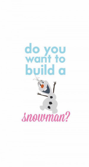 The Snowman Who Love Summer