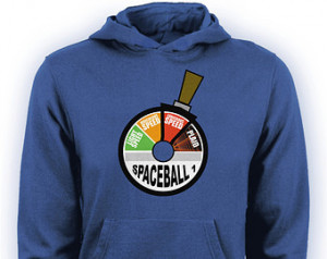Spaceballs - Ludicrous Speed Plaid Spaceball 1 Movie Hoodie ...