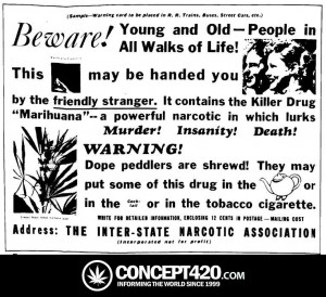 the friendly stranger marijuana prohibition ad