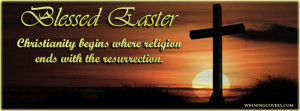 Facebook Covers, Religious Easter Jesus Reserection Facebook ...