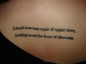 Awesome Inspiring Quote Tattoo Idea