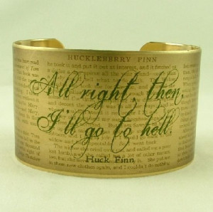 Quote from Huck Finn (irony)