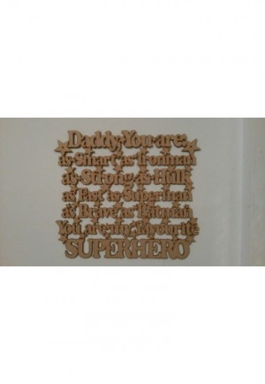 Grandy, you are: as smart as Ironman, as strong as Hulk, as Fast as ...