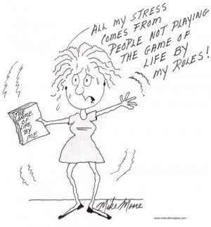 57 of Mike's Cartoons on Stress Management