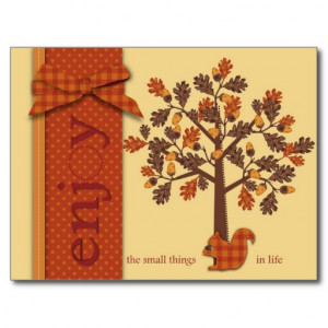 Acorn Tree With Squirrel For...