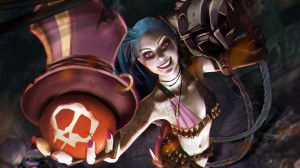 Jinx Bomb Girl League Of Legends Game 1080p 1920x1080 Hd Wallpaper And ...
