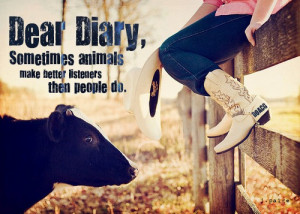 Seven country girl's diaries.