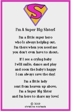 big sister or super big brother poem and super big sister ...Quotes ...