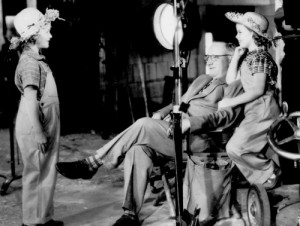 ... of Sunnybrook Farm, 1938, with Shirley Temple and director Allan Dwan