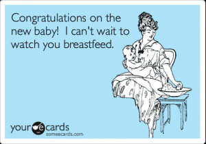Funny Baby Ecard: Congratulations on the new baby! I can't wait to ...