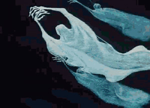 art, ghost, gif, skulls, war