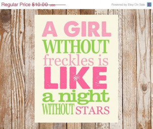 Freckles Quotes