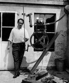 Jean Tinguely (1963) by Erling Mandelmann.