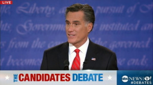 video presidential debate mitt romney attacks obamacare