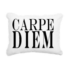 Famous Latin Quote : Car Rectangular Canvas Pillow for