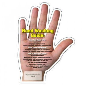 Hand Washing Guide Magnet