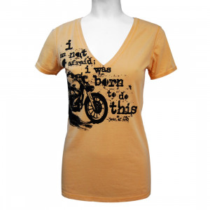 Yellow Women's Motorcycle This T-shirt