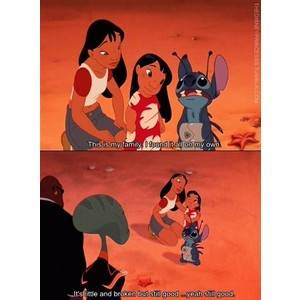 broken, cute, disney, family, love, quote - inspiring picture on Favim ...