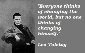 Leo Tolstoy motivational inspirational love life quotes sayings ...