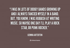 gemma arterton quotes i m always listening to music i can t live ...