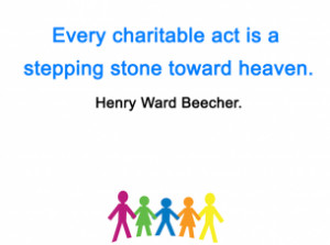 Acts of Charity Printable Quotes