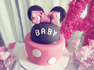 disney minnie mouse baby shower