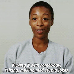 gif oitnb Orange is the new Black Poussey Washington samira wiley