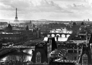 Black and White Landscape - Paris, France