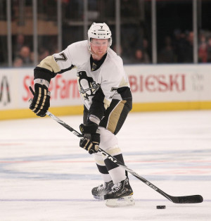 Paul Martin Paul Martin 7 of the Pittsburgh Penguins against the New