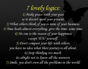 Quotes For Everyone 7 Lovely Logic Words Life Picture