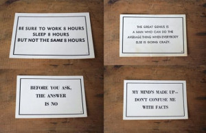 Snarky Cards / Vintage 1950s Office Humor Calling by jessjamesjake