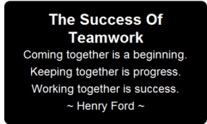Back > Quotes For > Teamwork Quotes Henry Ford