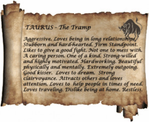 Taurus The Tramp