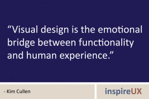... emotional bridge between functionality and human experience.” - Kim