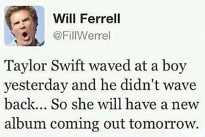 Source: http://faxo.com/will-ferrell-and-taylor-swift-38845 Like