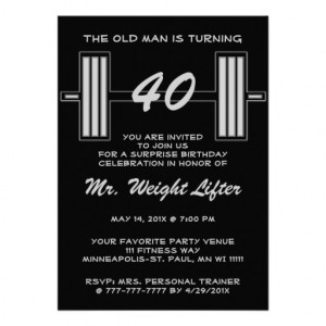 Funny Body Building Fitness Trainer Birthday Party Card