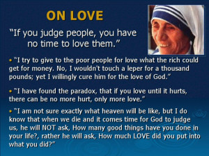 Soul Quotes : Mother Teresa