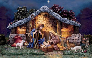 Thomas Kinkade Christmas Nativity Collection: Star Of Hope