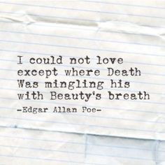 Edgar #Allan #Poe #quote More