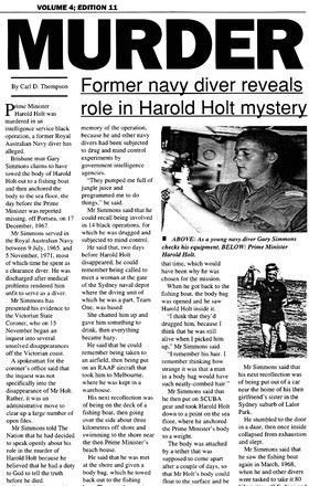 ... » What Happened To Holt – Probably A Tragic But Simple Accident