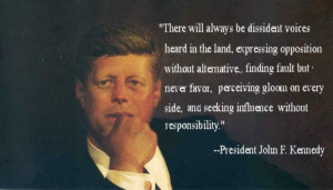 Prophetic JFK Quote