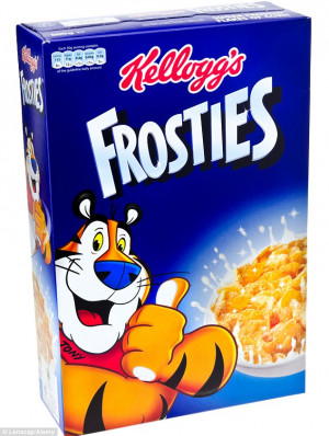Doubt: The future of Tony the Tiger is in doubt after a slump in the ...