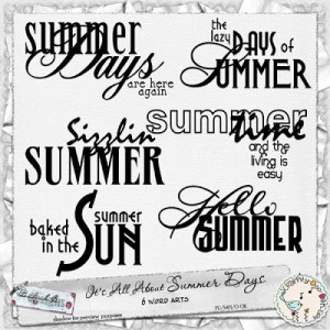Summer Quotes For Scrapbooking