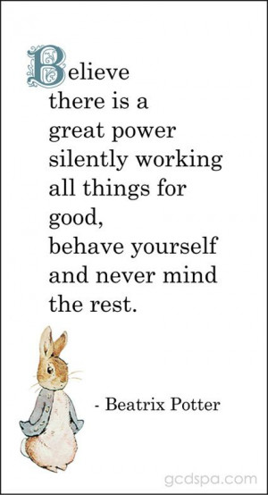 Beatrix Potter Peter Rabbit Quotes