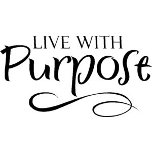 Wall Quotes Live With Purpose Vinyl Wall Quote