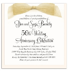 Wedding Anniversary Invitation from naptimecards.com