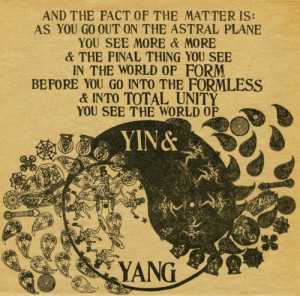 hippie yin yang Balance Taoism