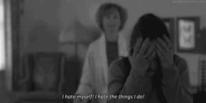 gif lost quote Black and White text depressed sad suicide diary hurt ...